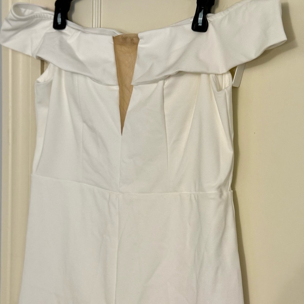 Elegant White Women's Jumpsuit